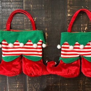 Festive Elf Christmas Stockings